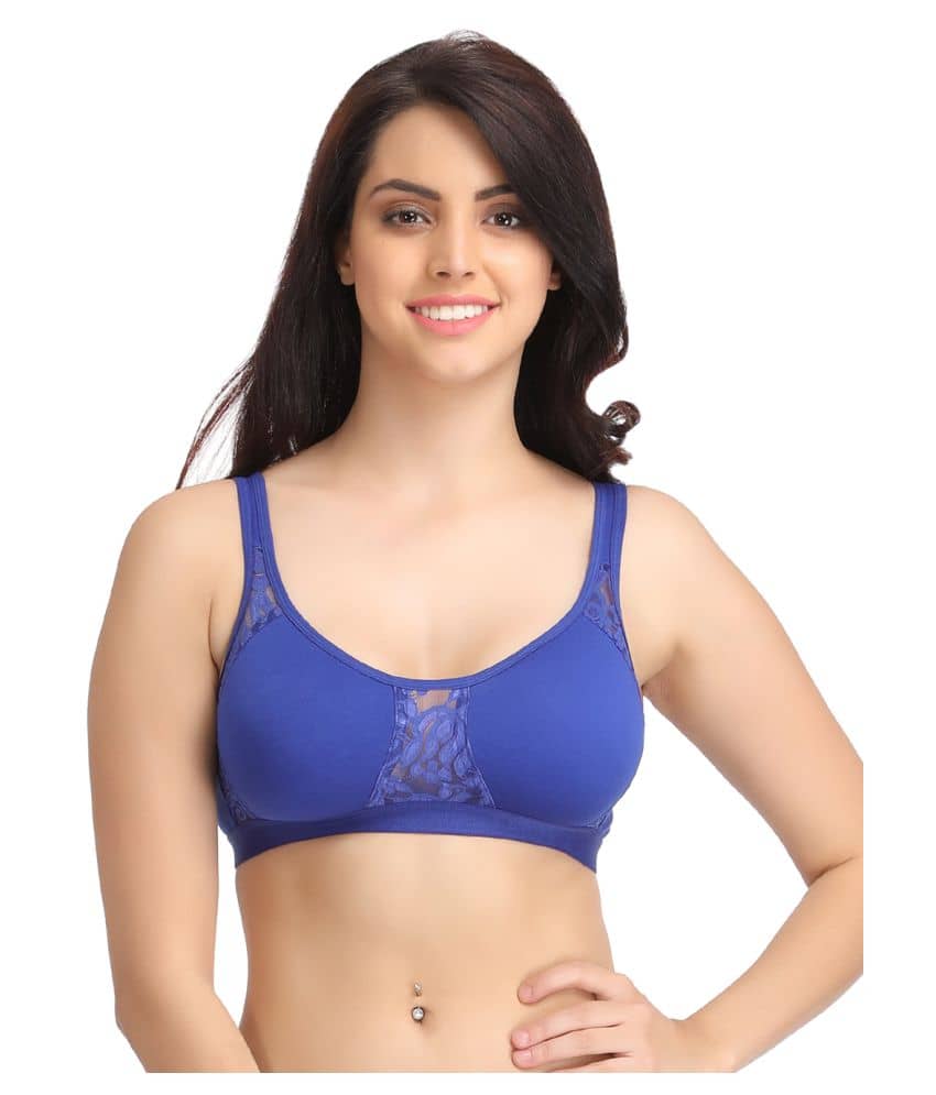 Clovia Poly Cotton T-Shirt Bra