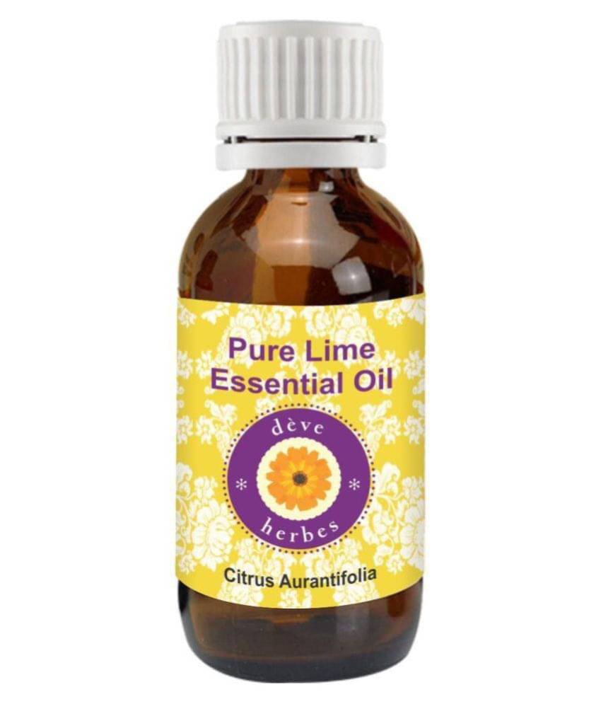     			Deve Herbes Pure Lime (Citrus aurantifolia) Essential Oil 30 ml