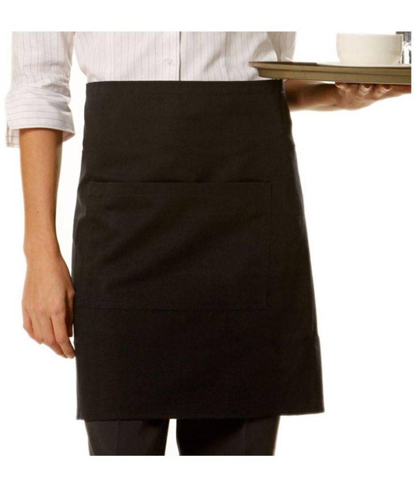     			Airwill - Black Half Apron (Pack of 1)