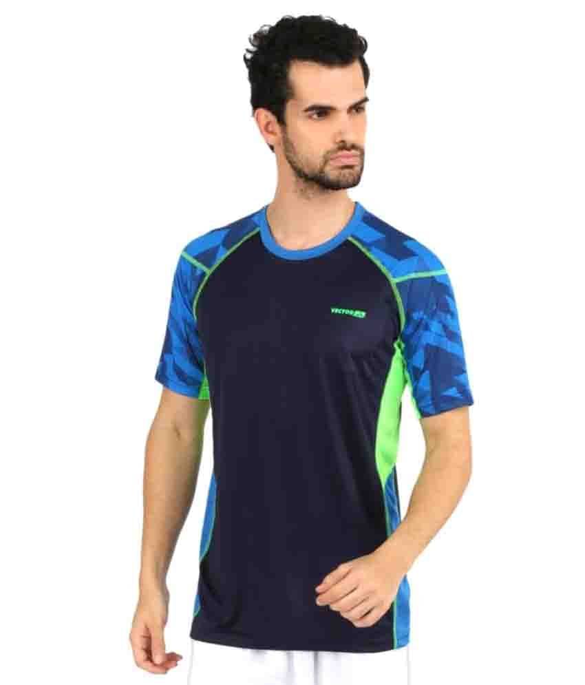     			Vector X Printed Men's Round Neck Multicolor  T-Shirt