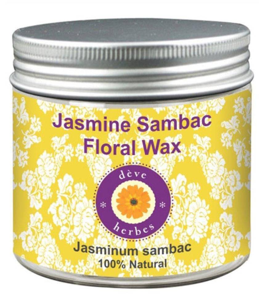 Deve Herbes Pure Jasmine Sambac Floral Wax Cream 50 gm Deve Herbes Pure Jasmine Sambac Floral Wax Cream 50 gm