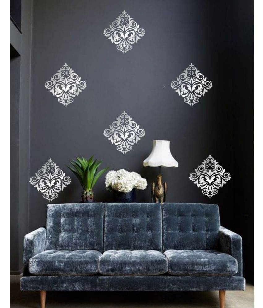     			Decor Villa Abstract Vinyl Multicolour Wall Stickers