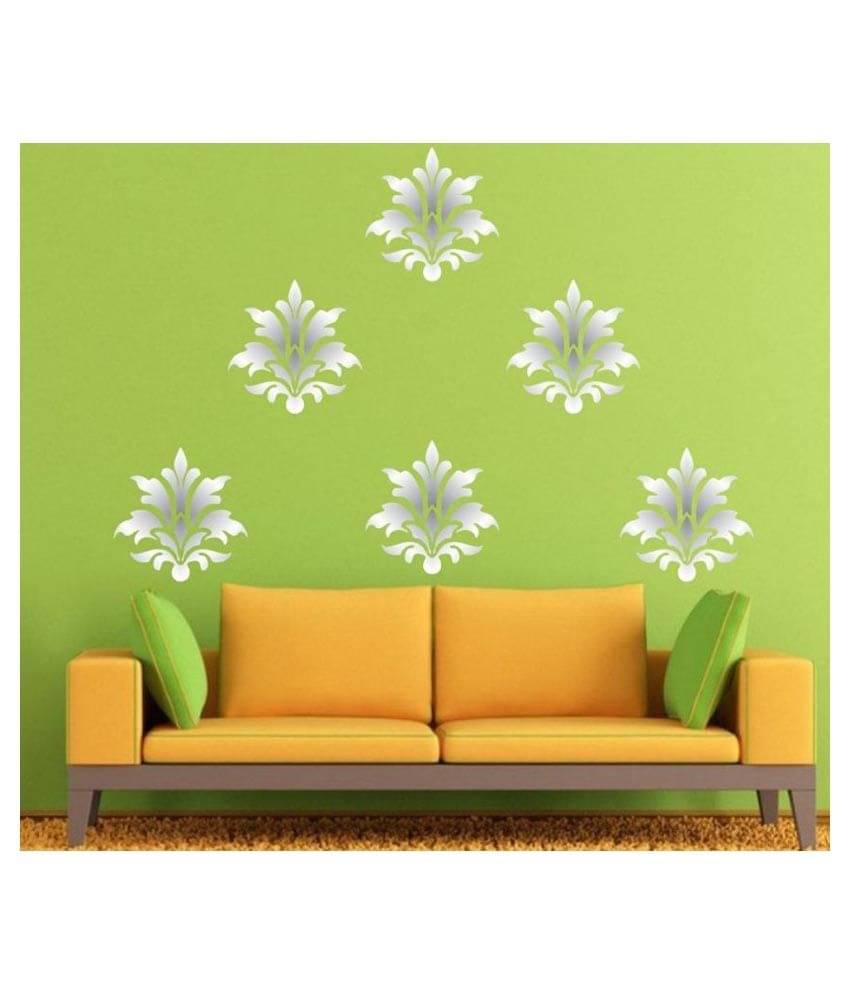     			Decor Villa Abstract Vinyl Multicolour Wall Stickers