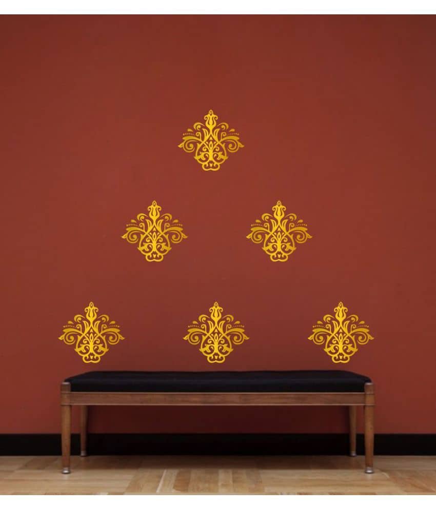 Decor Villa Festival Vinyl Gold Wall Stickers