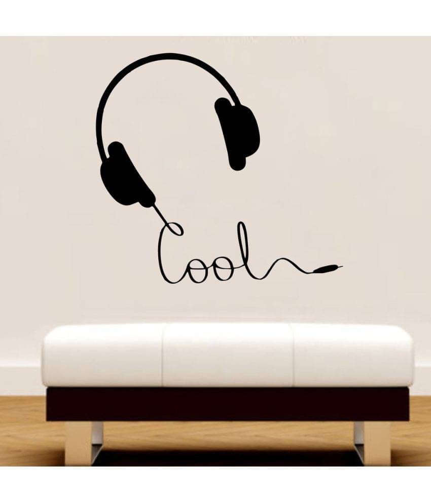     			Decor Villa Cool Vinyl Black Wall Stickers