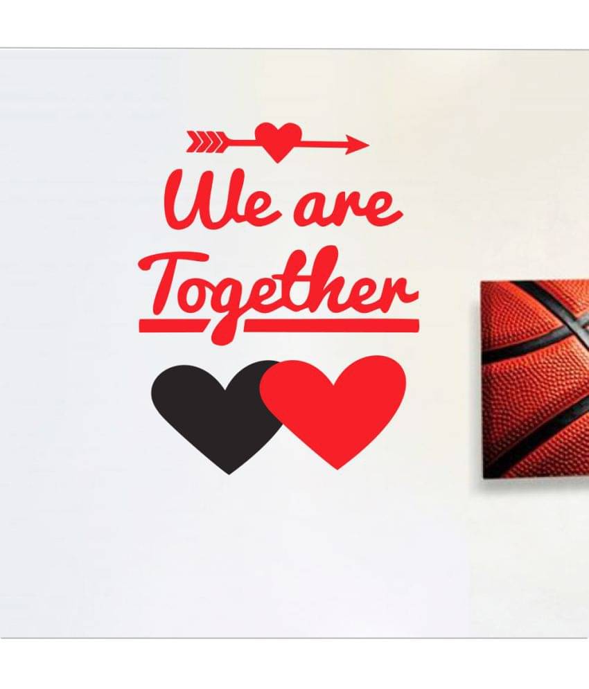     			Decor Villa We Are Together Wall Vinyl Multicolour Wall Stickers