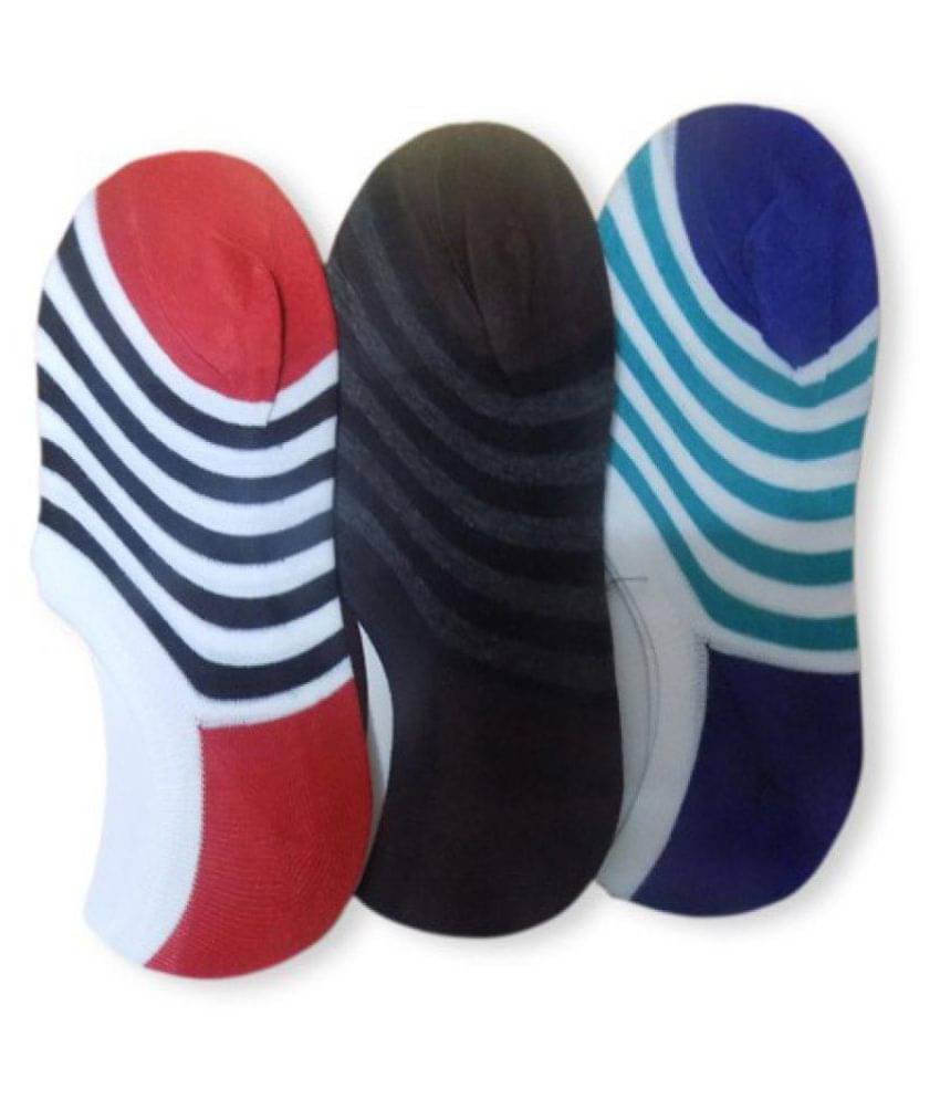     			Tahiro Multi Casual No Show Socks