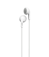 Skullcandy Rail S2LEZ-J568 In Ear Wired Earphones Without Mic White