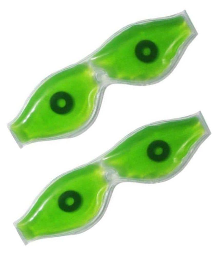 GENCLIQ Aloevera 02 Pcs Green Eye Mask