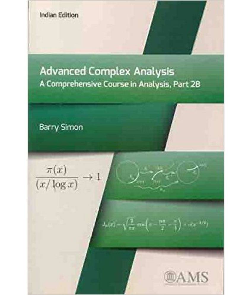     			Advanced Complex Analysis