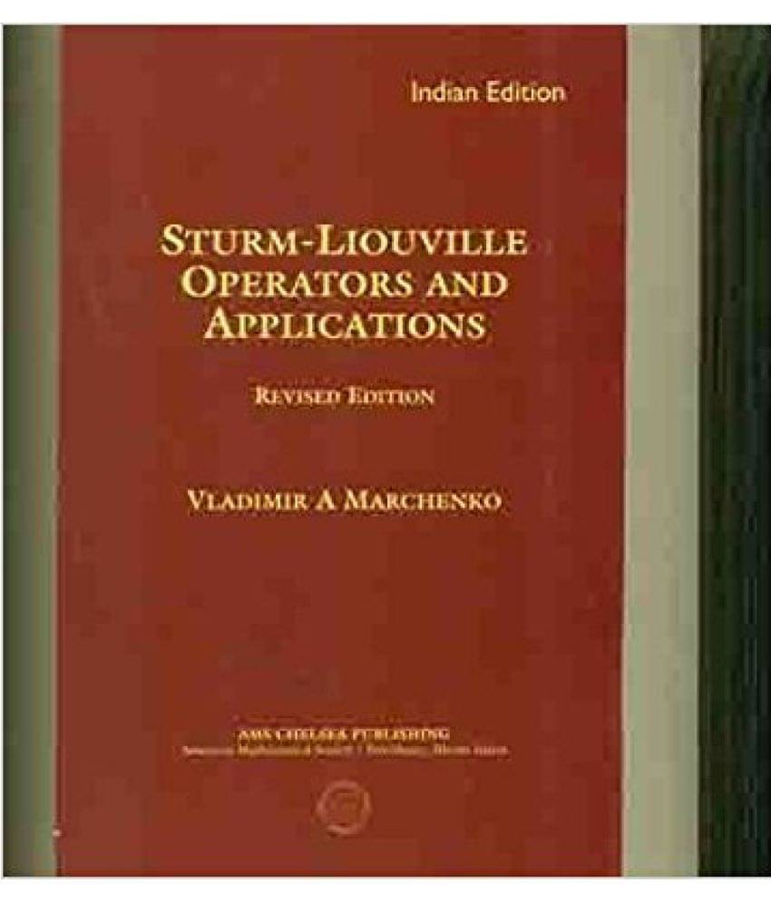     			Sturm-Lioville Operations And Applications