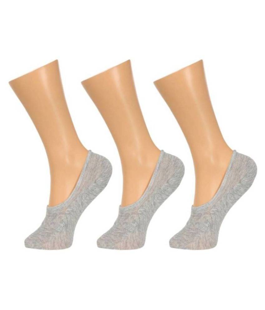     			Tahiro Gray Casual No Show Socks