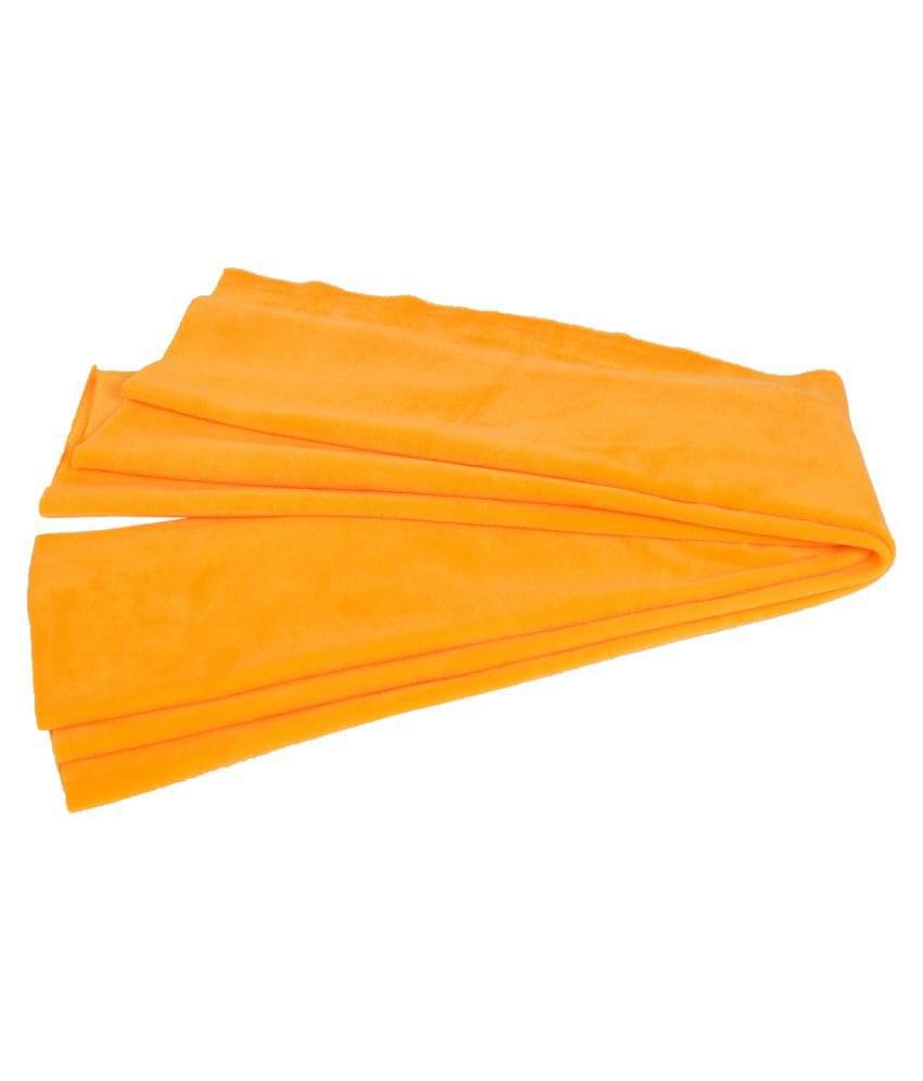     			Felt Cloth ( Fleece Fabric) Size 32" * 36" Colour Yellow Used. In Dresses, Cushions, Soft Toys Making, Art & Craft , Jackets, Purses, Etc