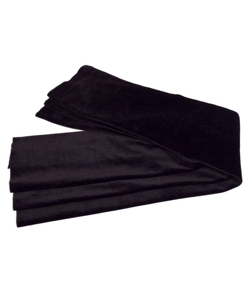     			Vardhman Felt Fabric (Fleece Fabric) 32" x 36" Inches : Color - Black : for Soft Toy Making, Cushions Making and Other Craft Work.