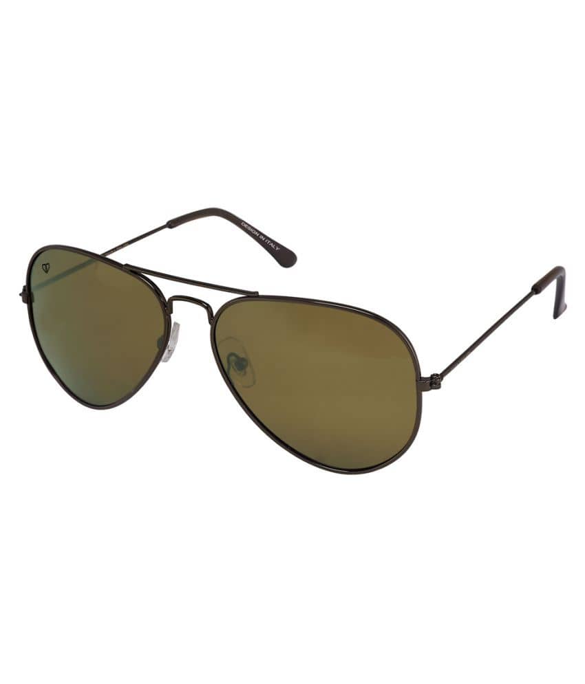 Walrus - Brown Pilot Sunglasses ( WS-AST-090909 ) - Sunglasses | Buy online on ZillyBuy