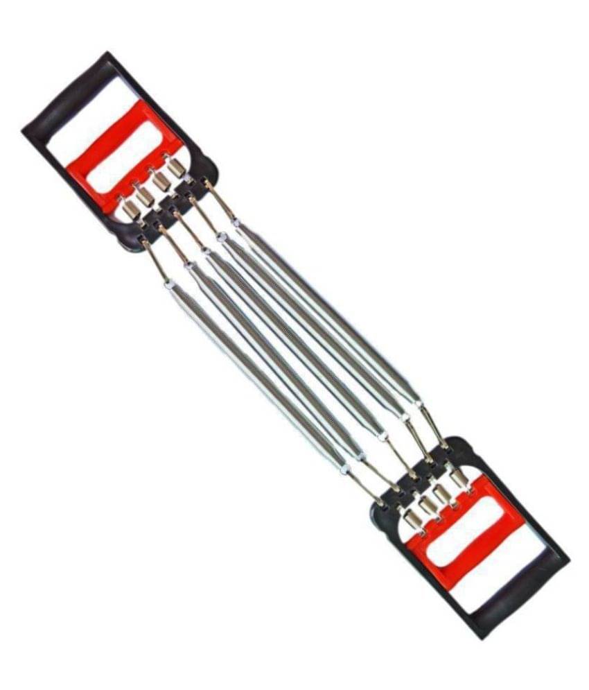     			HOMMER Advanced 5 Steel Spring Heavy Duty Chest Expander Resistance Tube  (Silver)