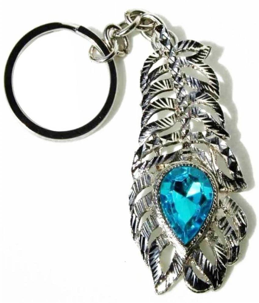     			4g Silver Brass Keychain - Pack of 1