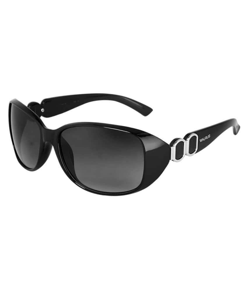 Walrus Black Oversized Sunglasses ( WS-VCT-020202 ) - Sunglasses | Buy online on ZillyBuy