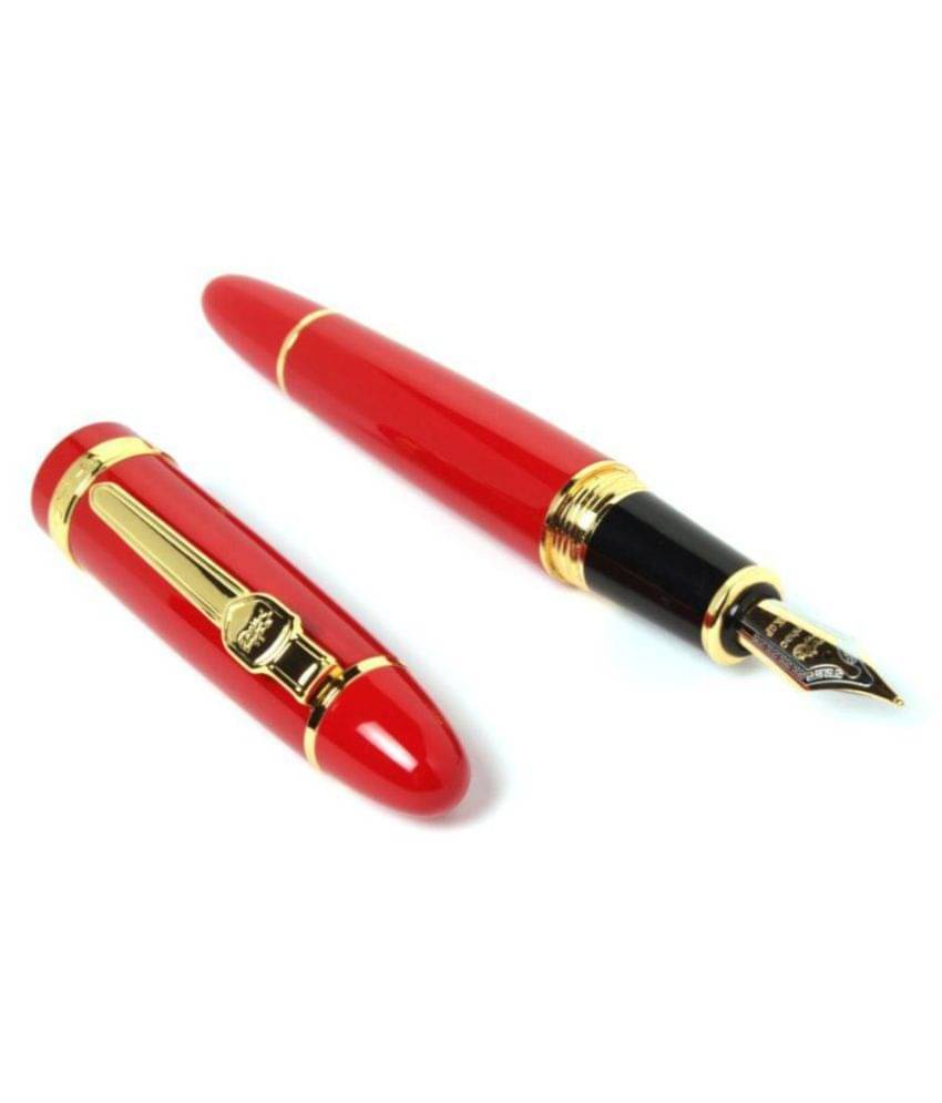 SRPC Deluxe Steel Jinhao 159 Red And Silver Trim Medium Nib Smooth Fountain Pen SRPC Deluxe Steel Jinhao 159 Red And Silver Trim Medium Nib Smooth Fountain Pen