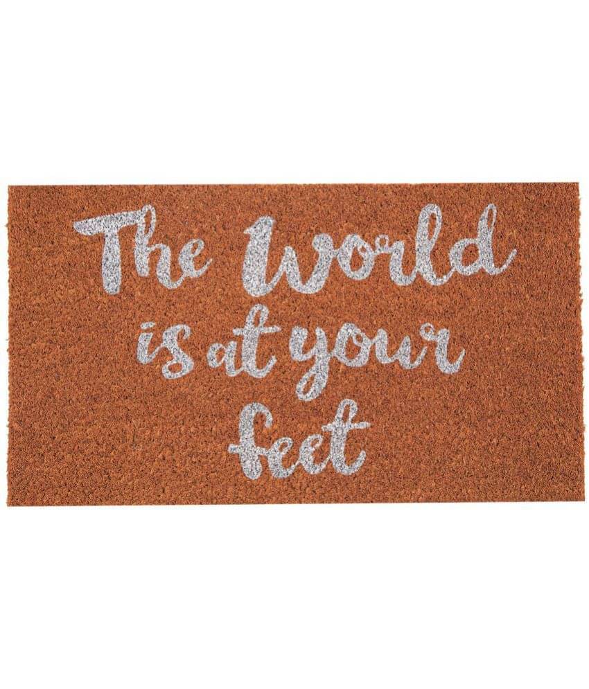     			SWHF Brown Single Anti-skid Door Mat
