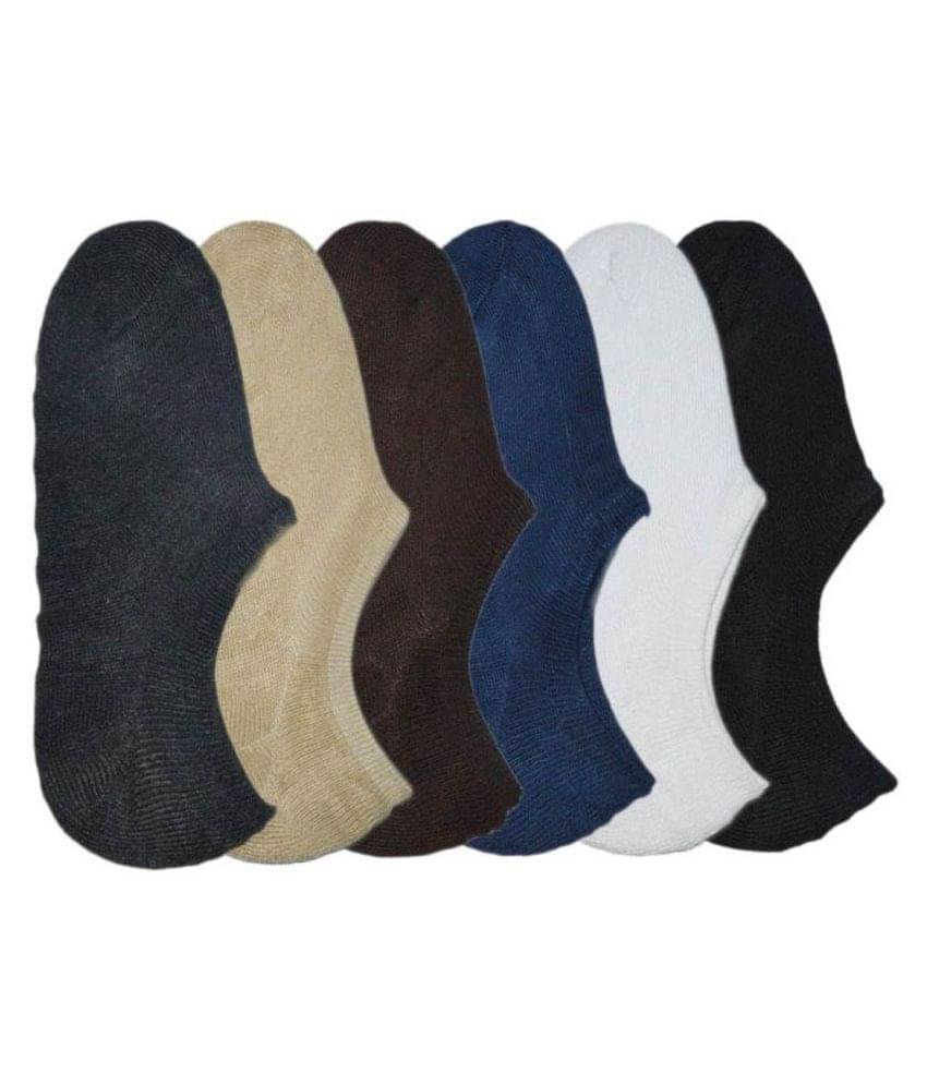     			Tahiro Multi Casual No Show Socks