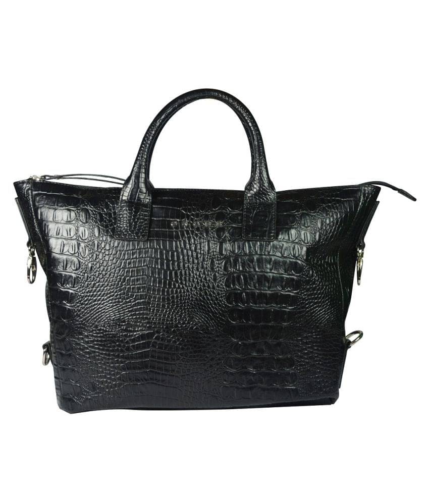     			Cross Black P.U. Tote Bag