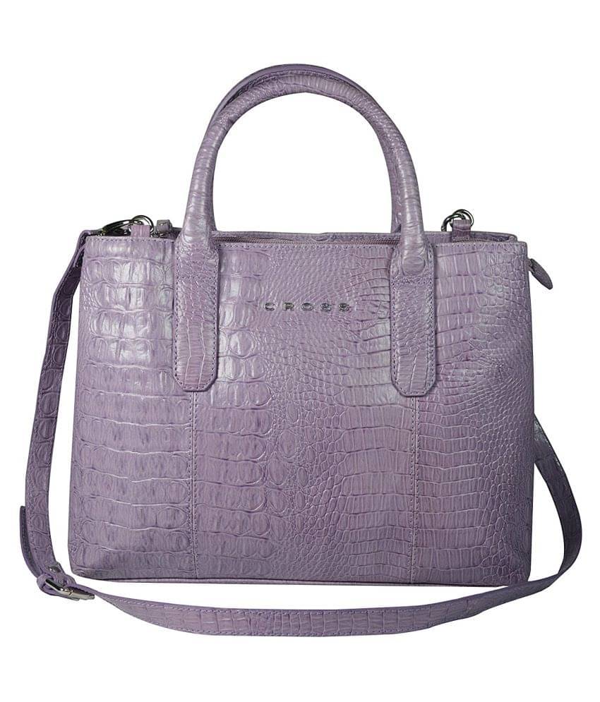     			Cross Violet P.U. Shoulder Bag