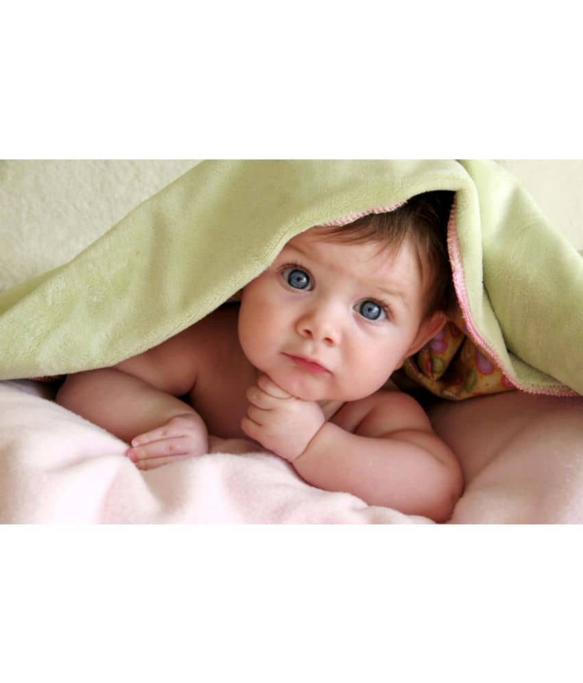 MAHALAXMI ART & CRAFT   Cute Baby Starring            Paper Wall Poster Without Frame