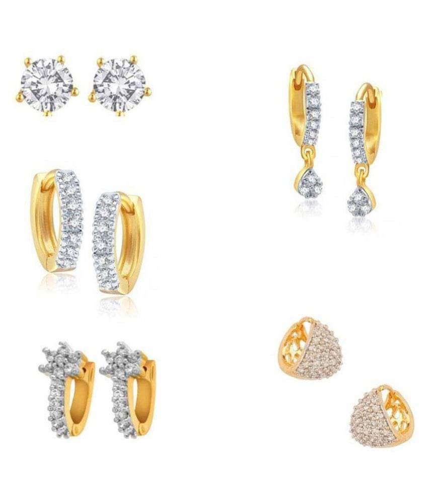     			Zeneme Stylish Earring Combo (5 Pair)