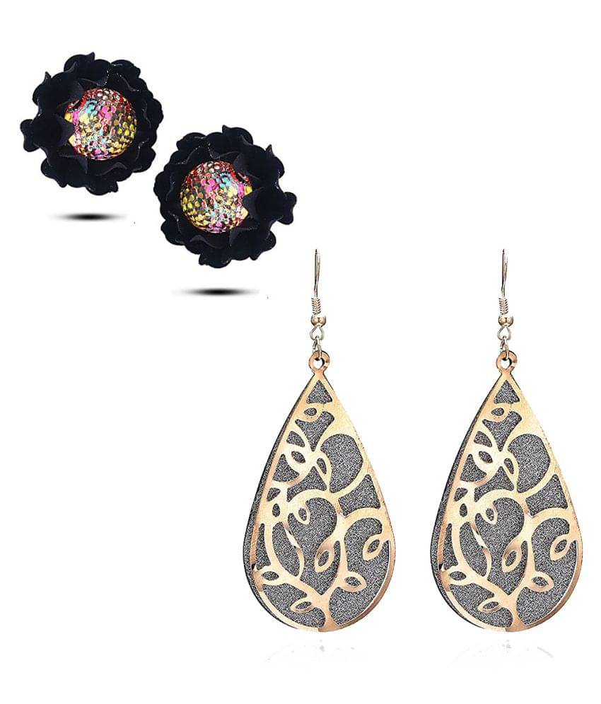     			YouBella Fashion Jewellery Stylish Earrings Combo for Girls and Women