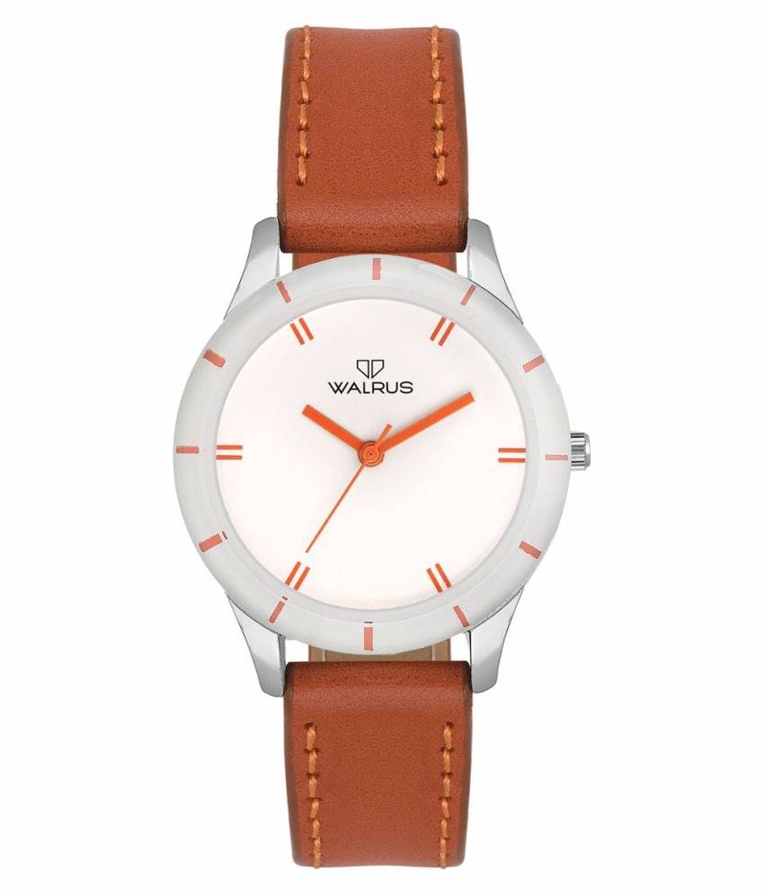     			Walrus Eve White Color Analog Women Watch -WWW-Eve -011107