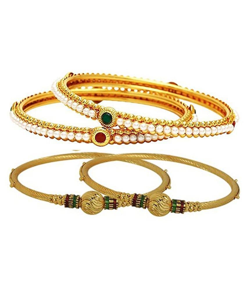 YouBella Fashion Jewellery Stylish Bangles Combo for Girls and Women - Bangles & Bracelets | Buy online on ZillyBuy
