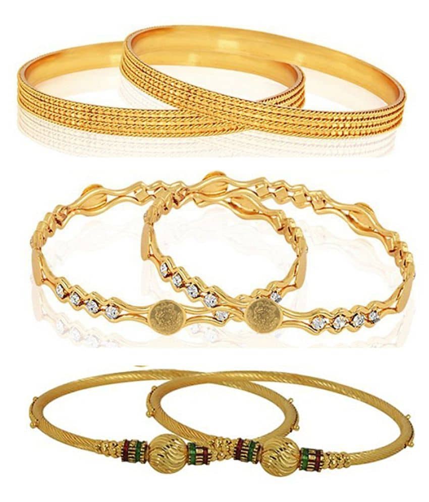 YouBella Fashion Jewellery Stylish Bangles Combo for Girls and Women - Bangles & Bracelets | Buy online on ZillyBuy