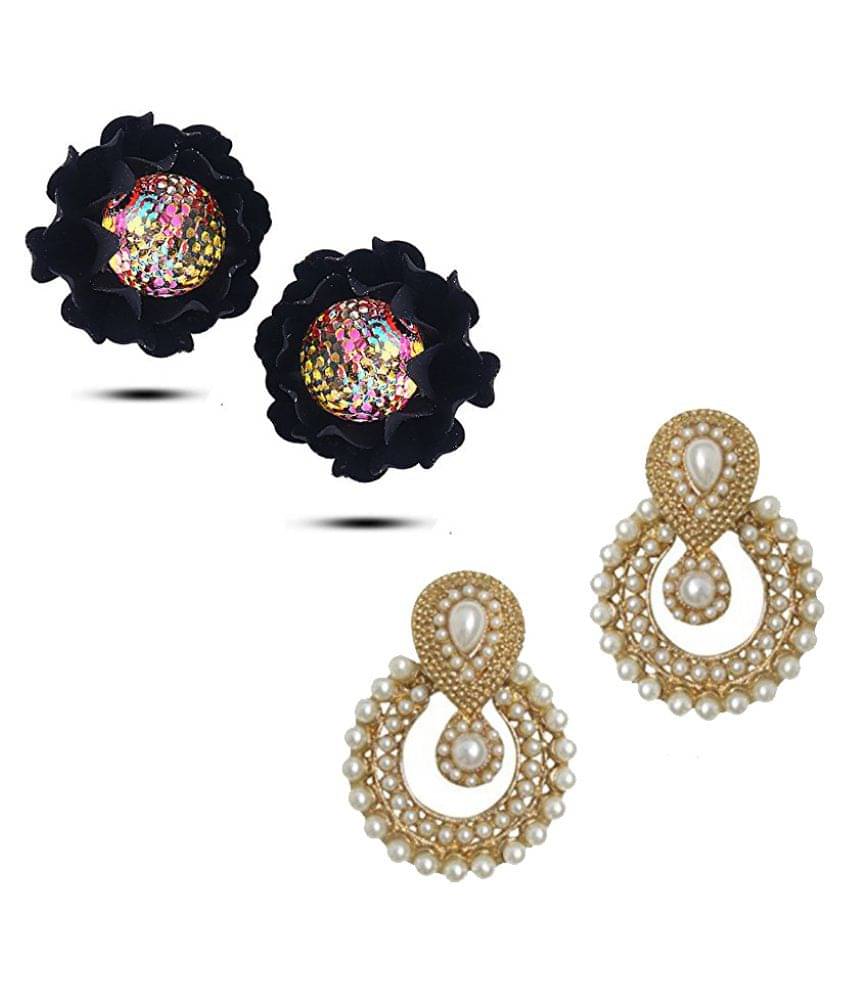 YouBella Fashion Jewellery Stylish Earrings Combo for Girls and Women YouBella Fashion Jewellery Stylish Earrings Combo for Girls and Women