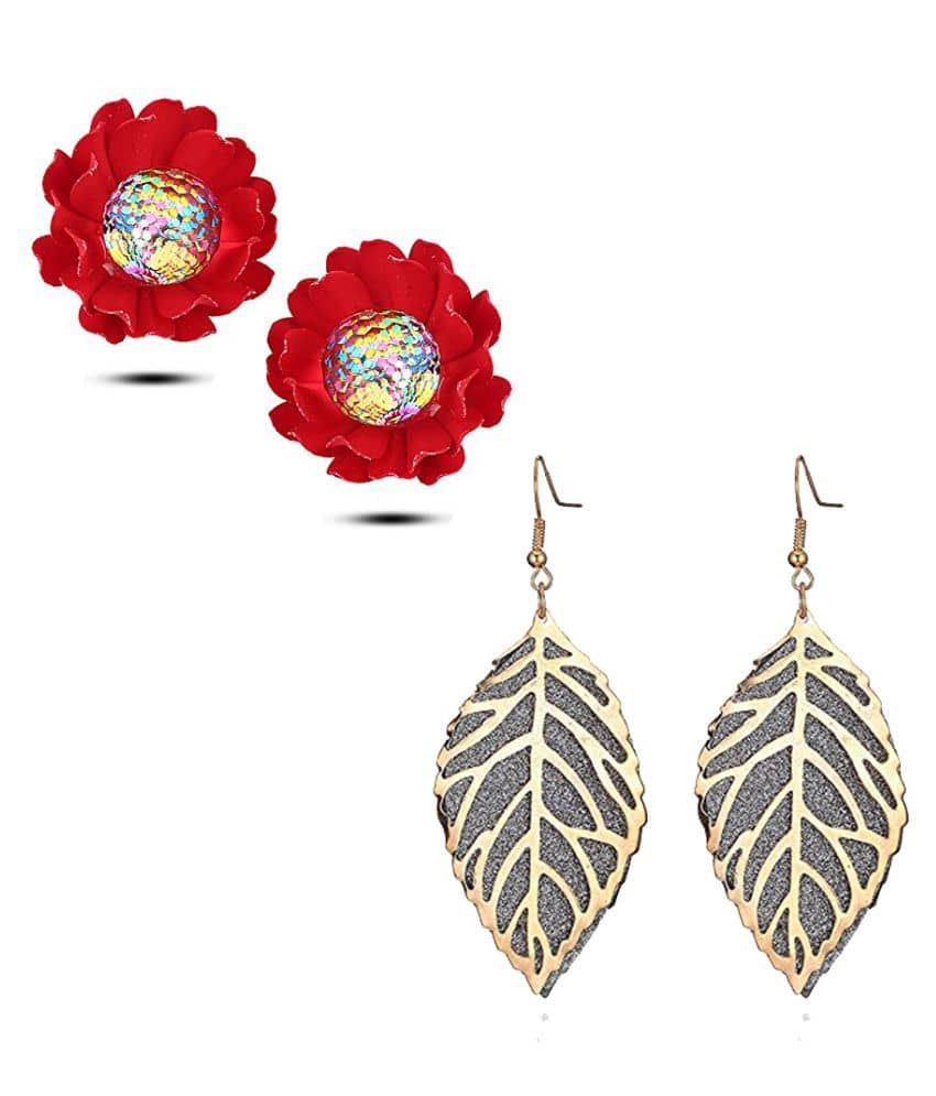 YouBella Fashion Jewellery Stylish Earrings Combo for Girls and Women - Earrings | Buy online on ZillyBuy