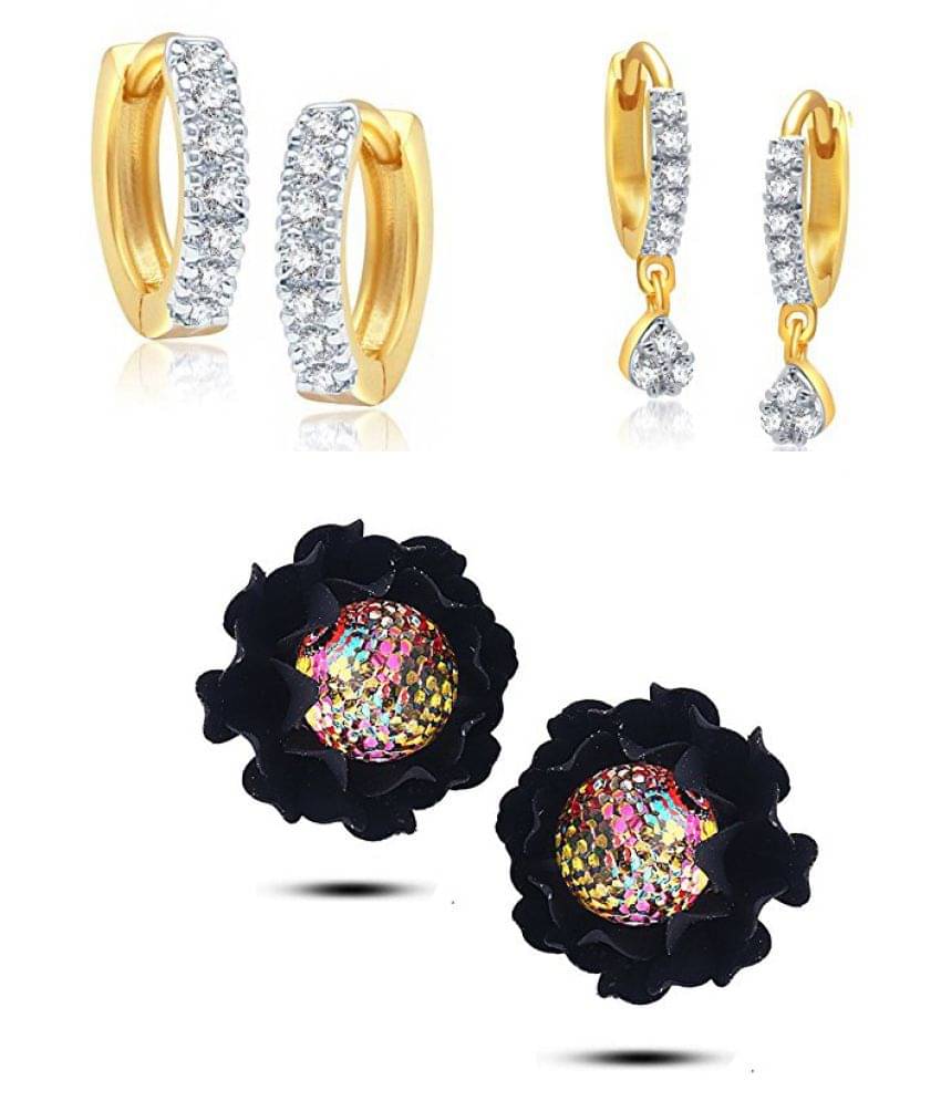     			YouBella Fashion Jewellery Stylish Earrings Combo for Girls and Women