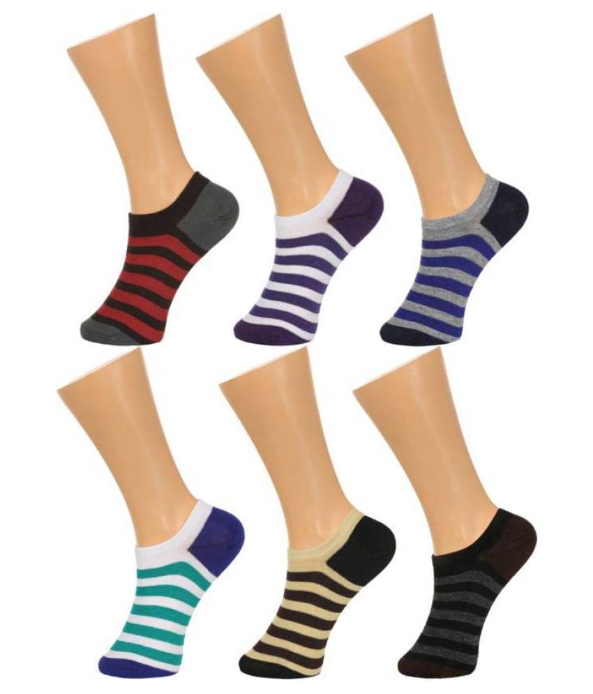     			Tahiro Multi Casual Low Cut Socks