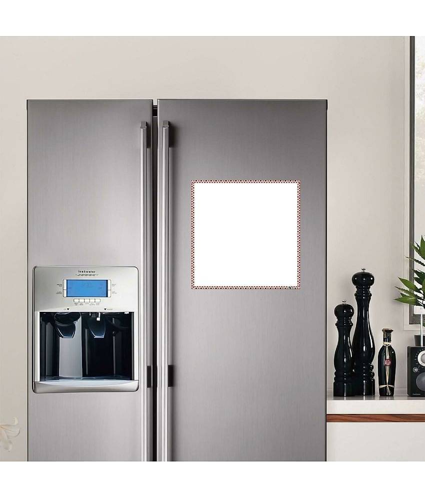 WallDesign Stationery Office & Study PVC Square Fridge Magnets Fridge Magnet - Pack of 12