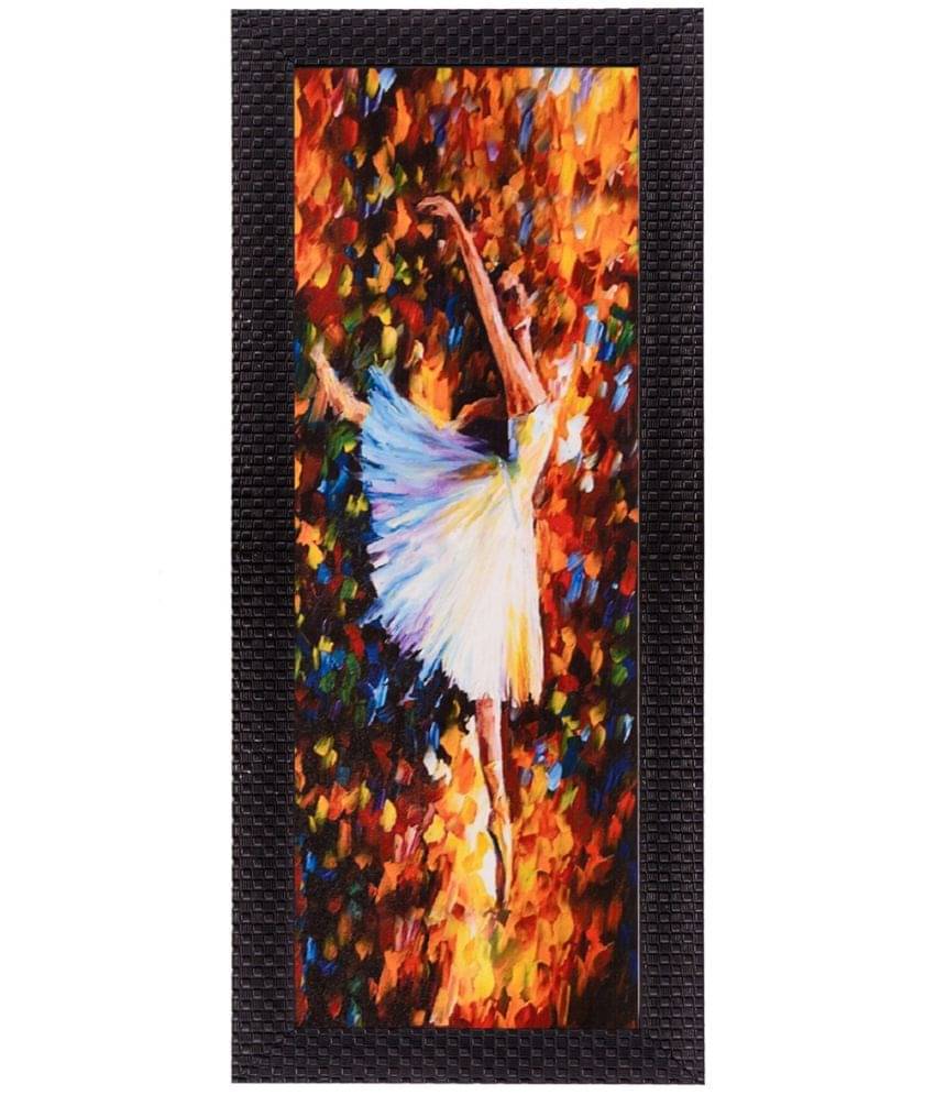 eCraftIndia Multicoloured Rain View Framed UV Wall Art eCraftIndia Multicoloured Rain View Framed UV Wall Art