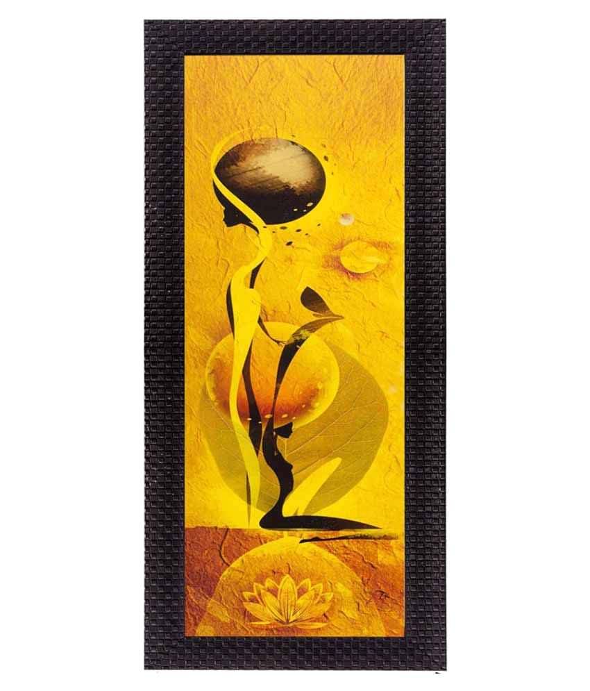eCraftIndia Wood Painting With Frame Single Piece eCraftIndia Wood Painting With Frame Single Piece