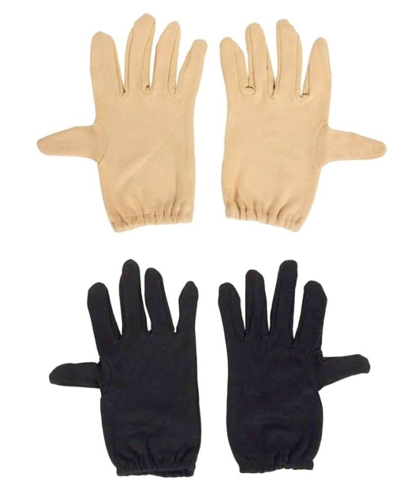 Tahiro Multicolour Cotton Driving Gloves - Pack of 2 - Jewellery Sets | Buy online on ZillyBuy