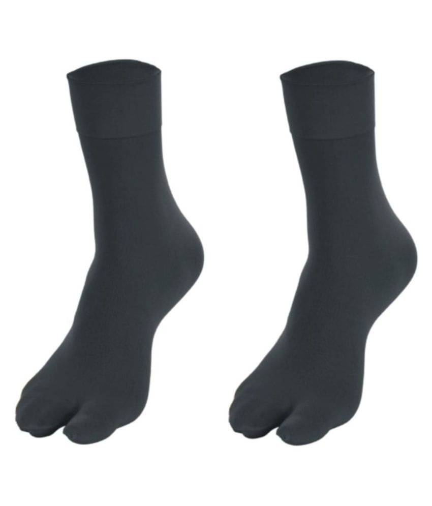     			Tahiro Black Casual Thumb Socks