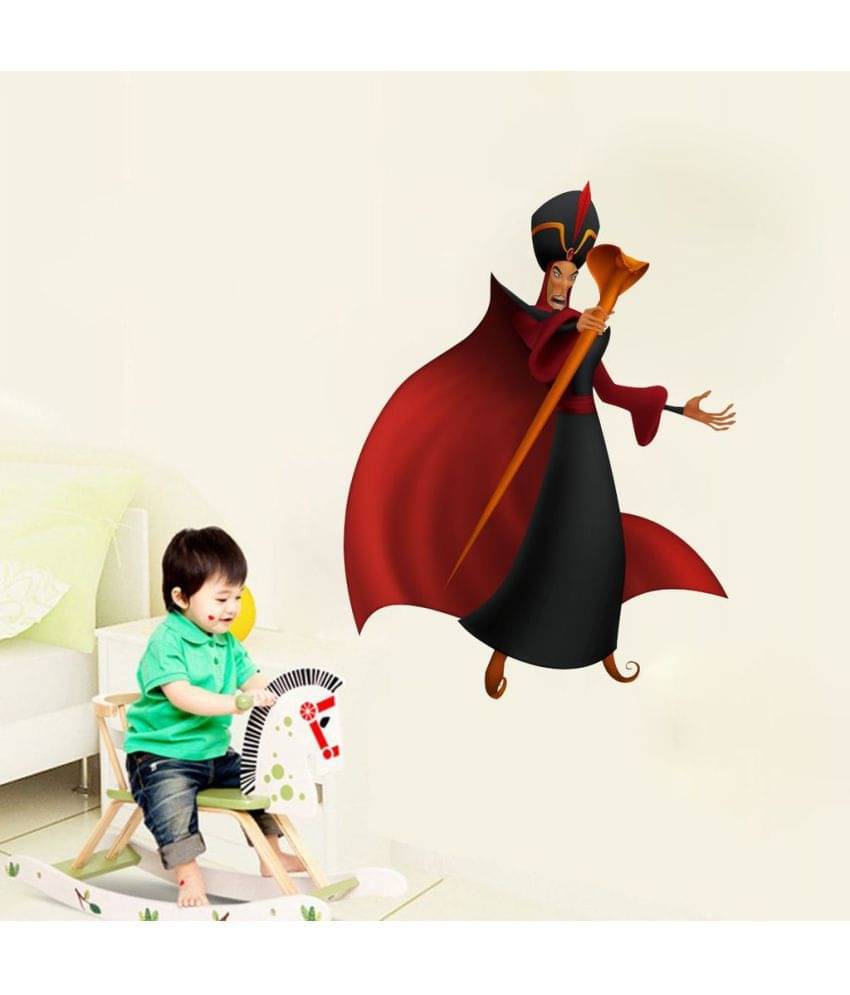     			Decor Villa Magic Man PVC Vinyl Multicolour Wall Stickers