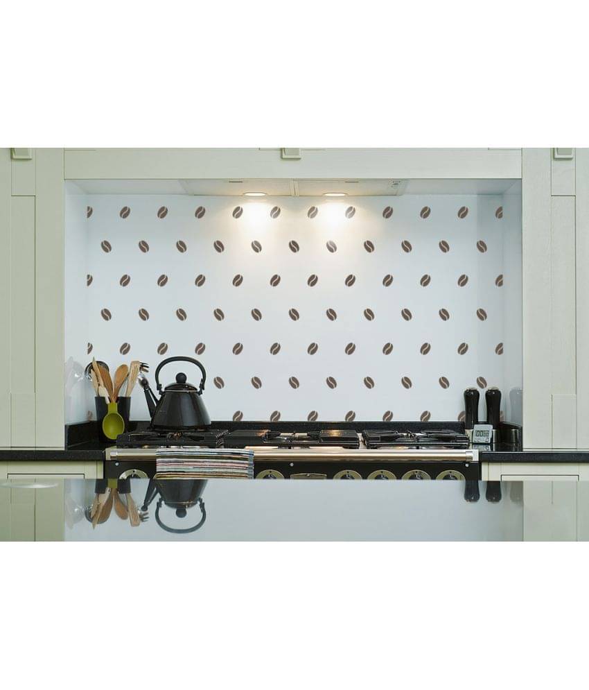 Decor Villa Coffi Beads PVC Vinyl Multicolour Wall Stickers Decor Villa Coffi Beads PVC Vinyl Multicolour Wall Stickers