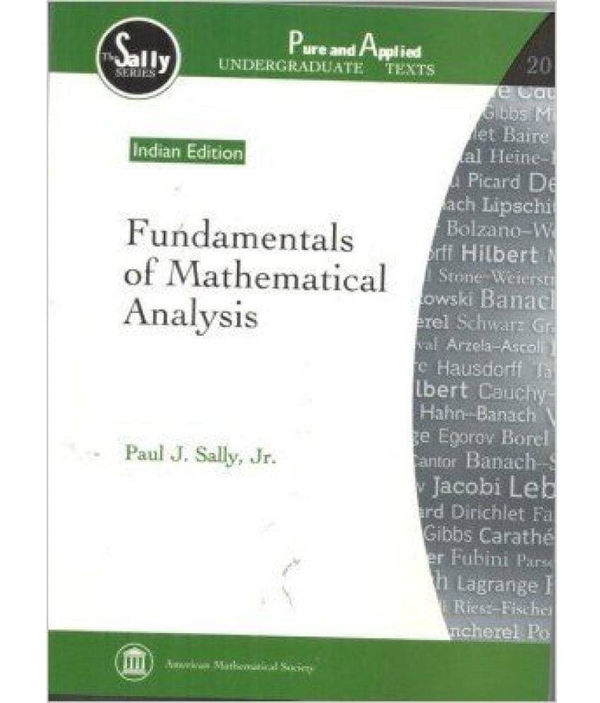     			Fundamentals Of Mathematical Analysis