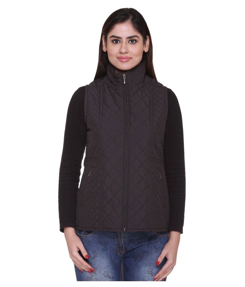     			Trufit Polyester Blend Quiltted Jackets