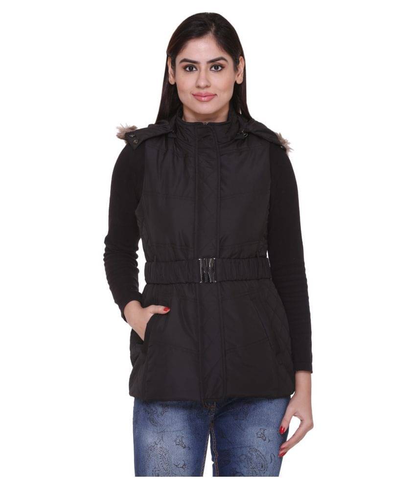     			Trufit Polyester Blend Quiltted Jackets