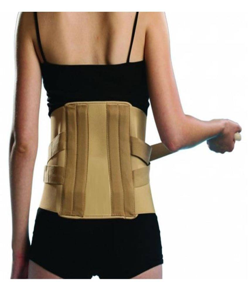     			KUDIZE Contoured Lumbar Sacral Belt Regular Beige - L