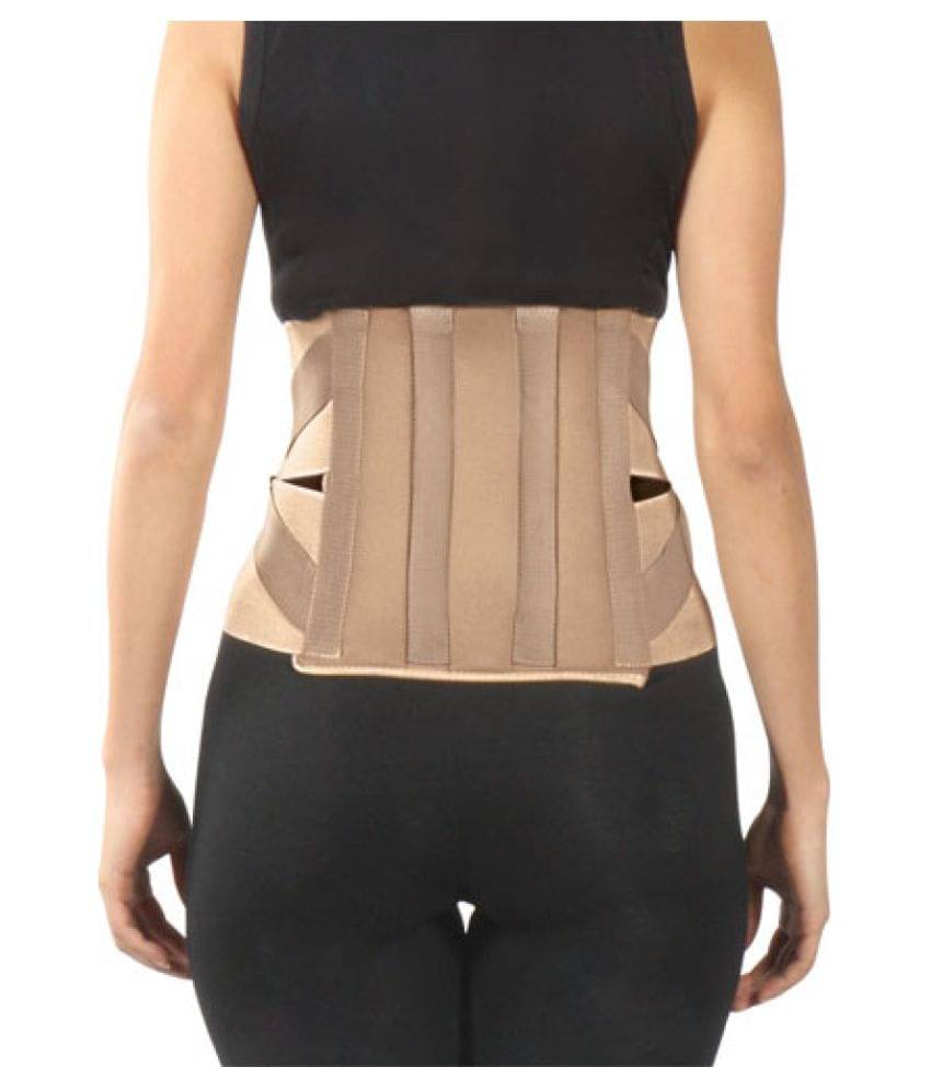    			KUDIZE Contoured Lumbar Sacral Belt Beige - XL