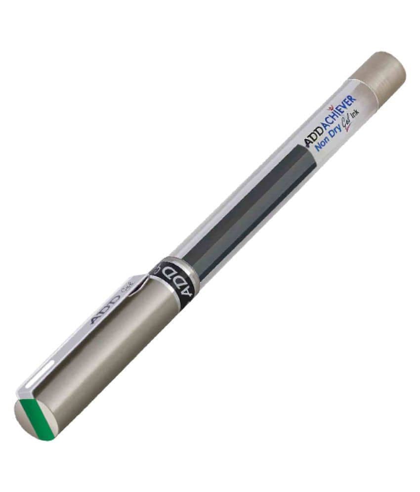 Add Gel Achiever Gel Pen - Green Set of 10